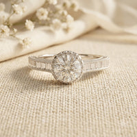White Gold Ring