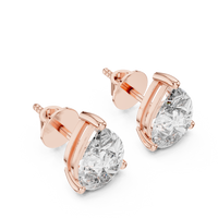 rose gold earrings