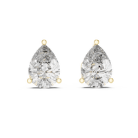 yellow gold earrings