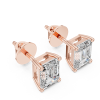 rose gold earrings