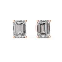 rose gold earrings