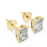 yellow gold earring
