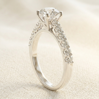 white gold ring