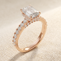Rose gold ring