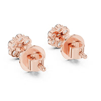 Lab Grown Diamond Cluster Earrings