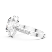 white gold ring