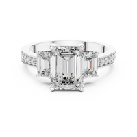 white gold ring