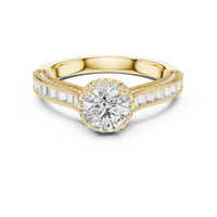 yellow gold ring
