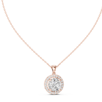 rose gold pendant