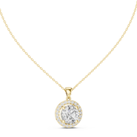 yellow gold pendant