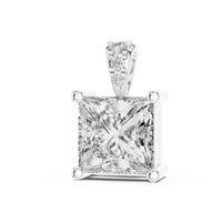 white gold pendant