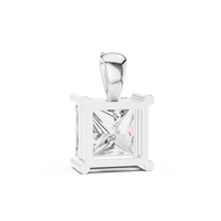white gold pendant