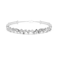 white gold bracelet