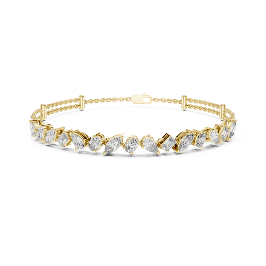 yellow gold bracelet