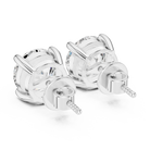 white gold earrings