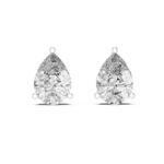 white gold earrings