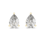 yellow gold earrings