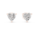 rose gold earrings