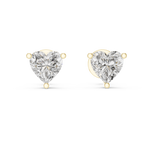 yellow gold earrings