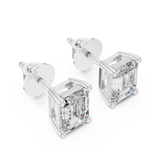 white gold earrings