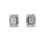 white gold earrings