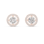 rose gold earrings
