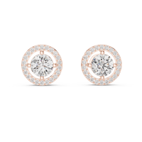 rose gold earrings