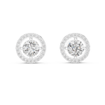 white gold earrings