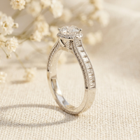 White Gold Ring