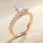 Rose gold ring
