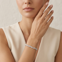 white gold bracelet