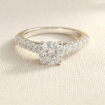 white gold ring