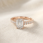 Rose gold ring