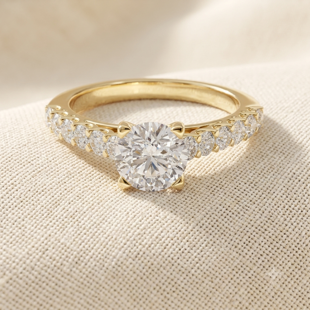 yellow gold ring