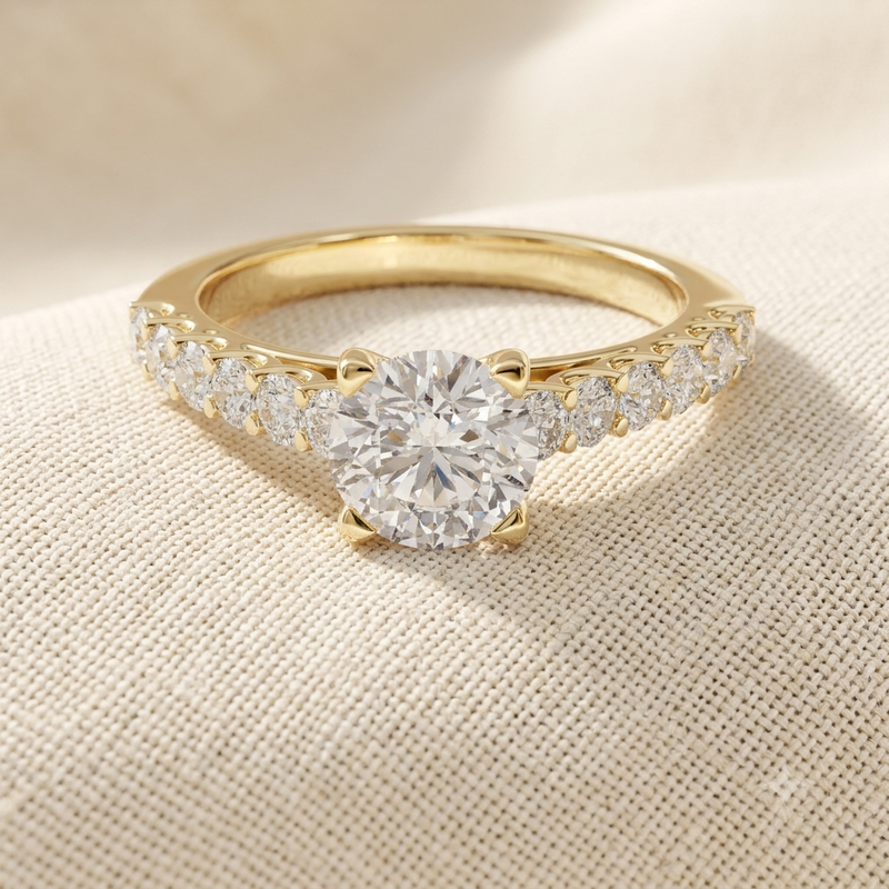 yellow gold ring