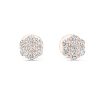 Lab Grown Diamond Cluster Earrings