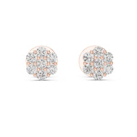 Lab Grown Diamond Cluster Earrings