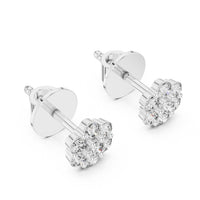 Lab Grown Diamond Cluster Earrings