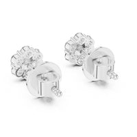 Lab Grown Diamond Cluster Earrings