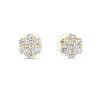 yellow gold earrings