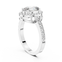 white gold ring