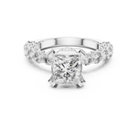 white gold ring