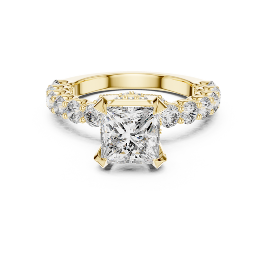 yellow gold ring