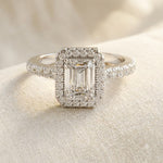 white gold ring