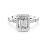 white gold ring