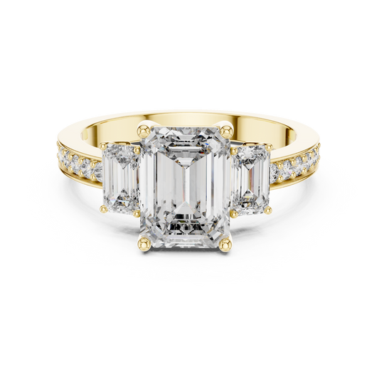 yellow gold ring
