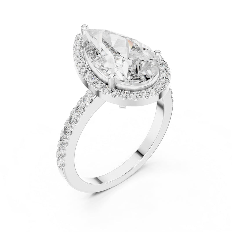 White Gold Ring