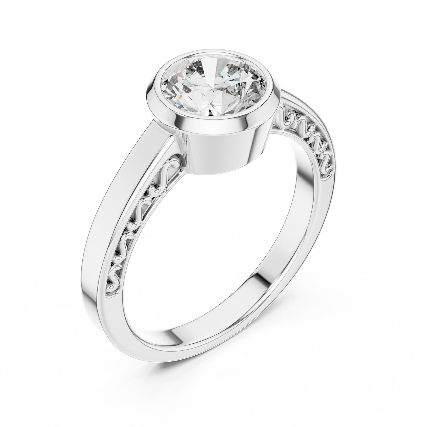 White Gold Ring