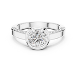 white gold ring