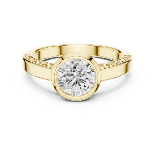 yellow gold ring